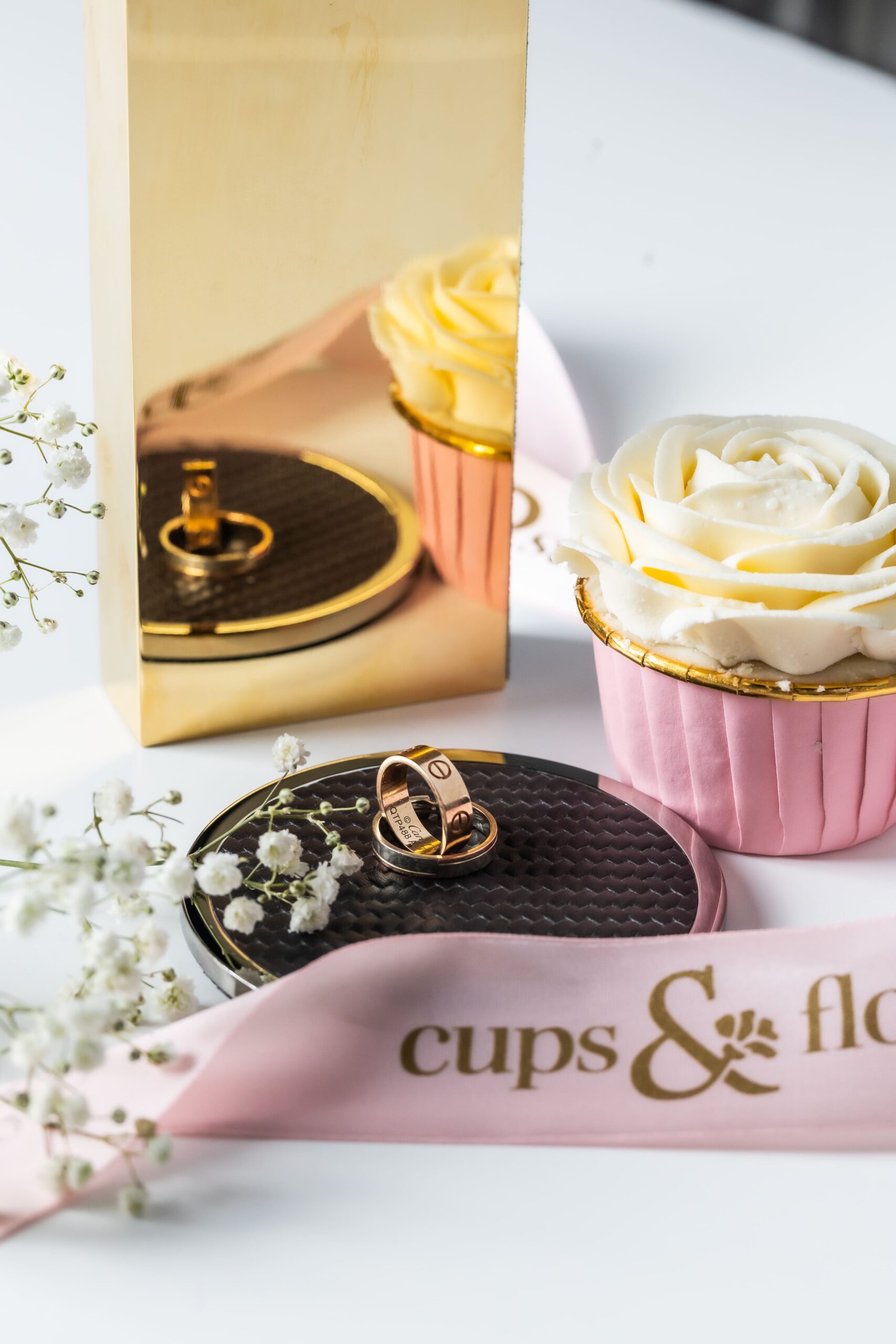 Mini cupcake esküvői kóstolóhoz